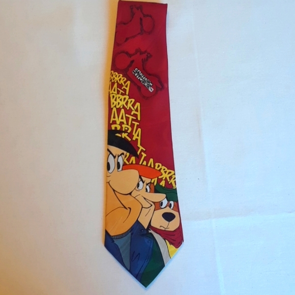 Yabba Dabba Do Men's Cartoon Tie - Picture 1 of 5